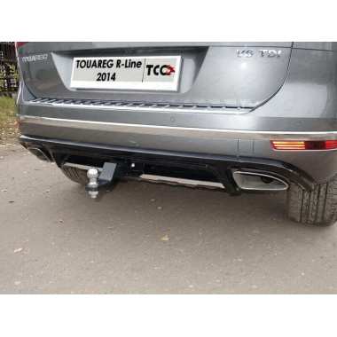 Фаркоп на Volkswagen Touareg 2 (2014-2024) ТСС, артикул TCU00035